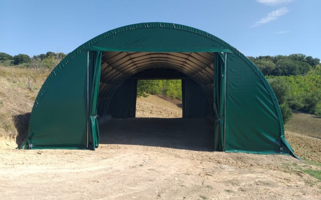 Tunnel agricolo modello ad arco