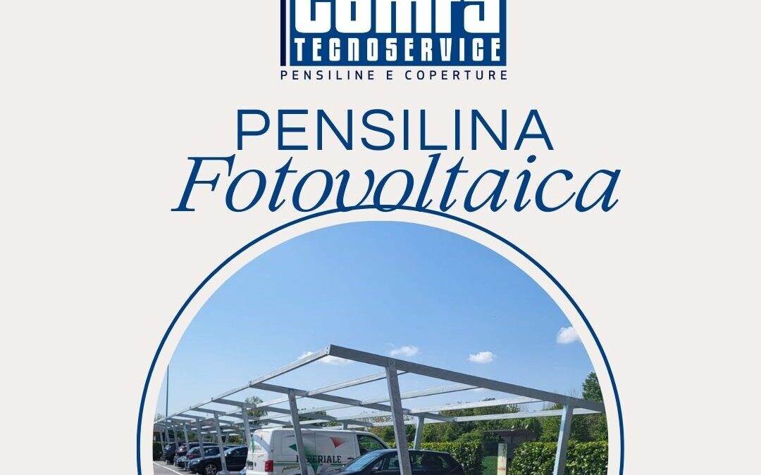 pensilina fotovoltaica