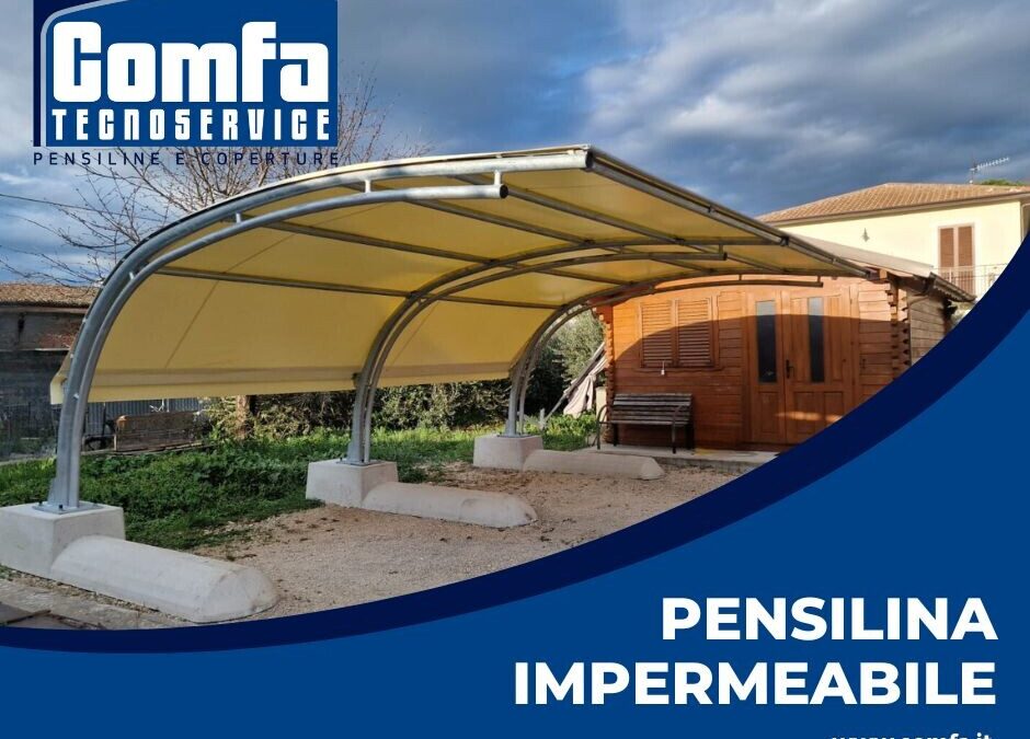 pensilina impermeabile